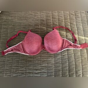 Victoria’s Secret Heathered Burgundy T-shirt bra 36DD